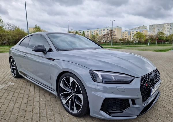 Audi RS5 cena 239000 przebieg: 72000, rok produkcji 2018 z Gdańsk małe 781